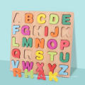 Alphabet Puzzle Holzspielzeug Holz Puzzle Kinder Set Set